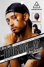 Ultra Silky Durag - 2 Pack - Black