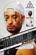 Ultra Silky Durag - 2 Pack - White